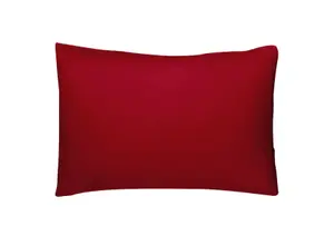 2 Taies D'Oreillers 50X70Cm - Rouge