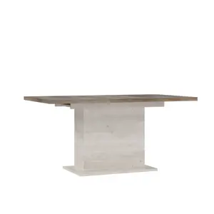 Table À Manger Duro - Chêne / Beige