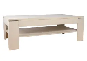 Table Basse Snow- Blanc Mat