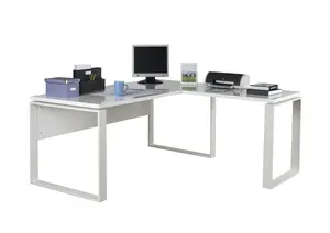 Bureau De Direction Disegno Retour Et Voile De Fond - Blanc