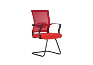 Fauteuil Visiteur View - Rouge