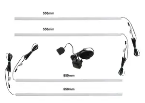 Lumière Led Pour Vitrine Lombardo 55Cm - Noir