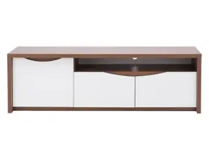 Meuble Tv Saint Tropez Avec Led - Blanc