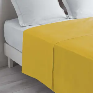 Drap Plat Miel & Point Bourdon 180 X 290 Cm