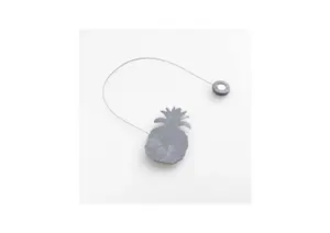 Embrasse Aimantée - Gris / Argent