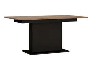 Table Extensible Brolo - Noir / Chêne