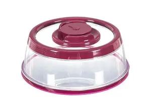 Cloche Vide D'Air Conservation Des Aliments - Rouge