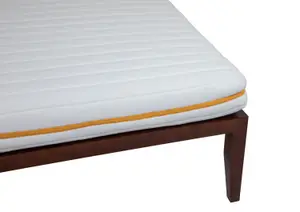 Matelas Simmons Roule S Mousse Junior - Blanc / Jaune