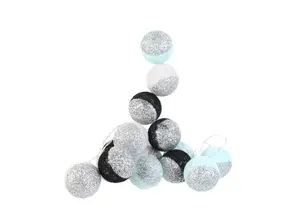 Guirlande Lumineuse À Led 16 Boules - Multicouleur