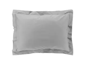 Taie D'Oreiller Percale 50X70Cm - Gris