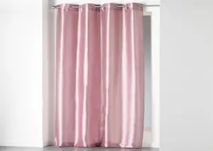 Rideau À Œillets 140X280Cm - Rose