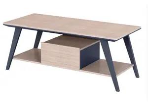 Table Basse Elegance Fashion - Beige / Gris Foncé