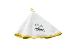 Essuie Main Chef En Cuisine - Jaune