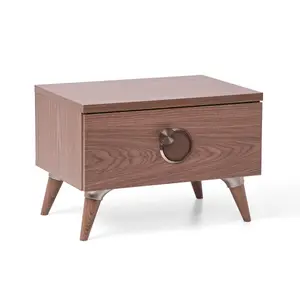 Table De Chevet Clara - Noyer