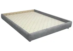 Sommier Tapissé Cuvette - Gris