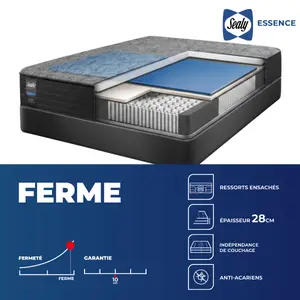 Matelas Sealy Essence - Gris