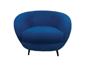 Fauteuil Venise- Bleu Paon