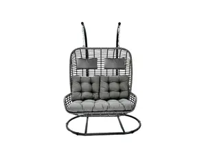 Chaise Pendante 2 Places New Glory - Gris