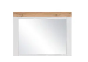 Miroir Holten - Chêne / Blanc