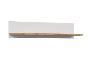 Etagère Holten 106X22X24Cm - Chêne / Blanc