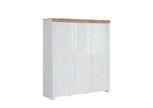 Armoire Holten - Chêne / Blanc