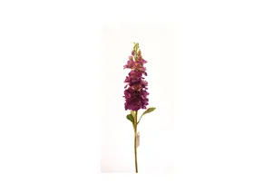 Fleur Delphinium 80Cm - Violet Foncé