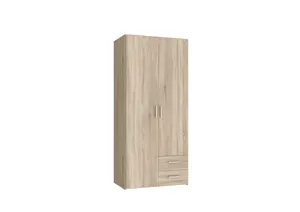 Armoire Telane Avec 2 Portes - Chêne