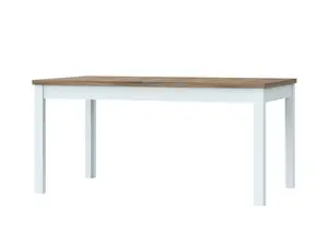 Table À Manger Extensible Lewisville - Beige / Crème