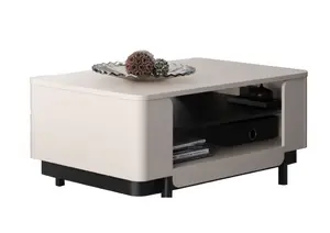 Table Basse Vodol - Beige / Noir