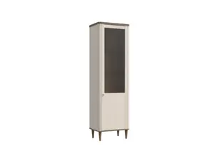 Grande Vitrine 1 Porte Lacetti - Beige
