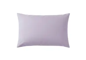 Taie D'Oreiller Coton Cardé Eclate 70X50 - Lavande