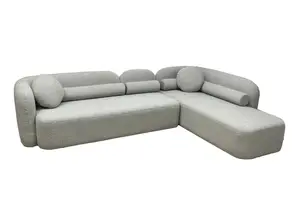 Canapé D'Angle Droit Loft - Gris
