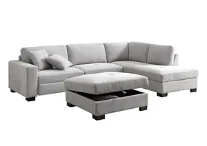 Canapé D'Angle Nova Avec Pouf