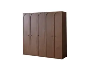 Armoire Malaga 5 Portes - Marron