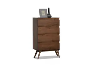 Chiffonier 4 Tiroirs Bali - Marron