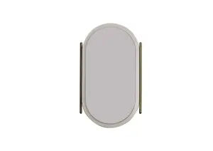 Miroir Lidya - Blanc