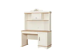 Bureau Ayla Avec Environnement - Blanc / Chêne