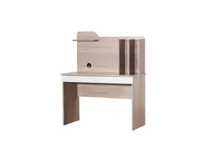 Bureau Mado Avec Environnement - Chêne / Blanc