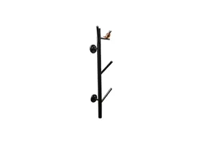 Patère Avec Décoration Owlie - Noir