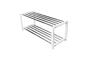 Etagère À Chaussures À 2 Niveaux Dorrigo - Blanc