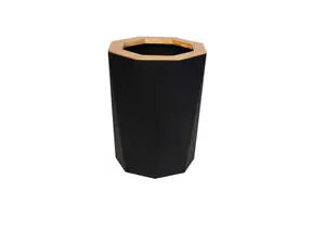 Poubelle 5L 25Cm - Noir