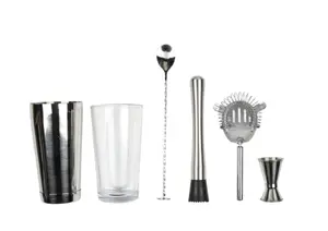 Set À Cocktail 6 Pièces - Argenté