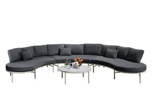 Coin Jardin Comfort Zone - Gris Foncé