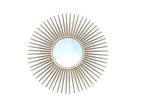 Miroir Decoratif 60Cm - Jaune
