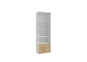 Bibliothèque Culgoa – Chêne / Blanc