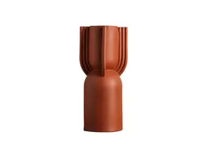 Vase En Céramique 15Cm - Orange