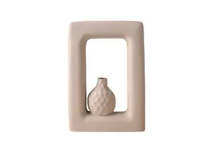 Vase En Céramique 21,2Cm - Blanc