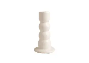 Vase En Céramique 20Cm - Blanc