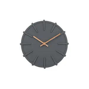 Horloge Murale 25 Cm - Gris