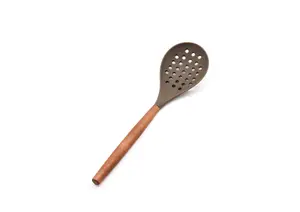 Ecumoire Acacia Avec Silicone - Beige Naturel